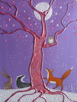 Framed Moonlit Magic Print