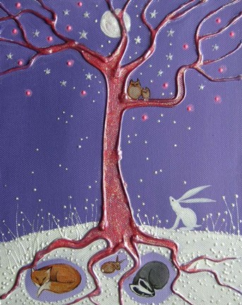 Framed Sleeping Beneath The Snow Print