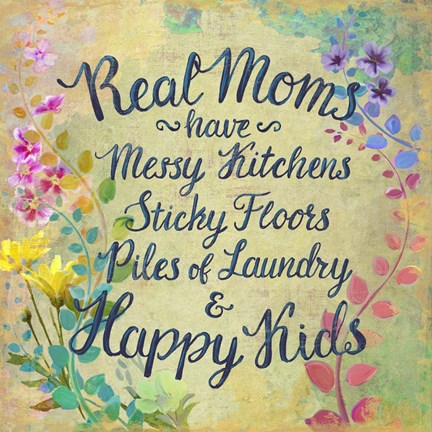 Framed Real Moms Print