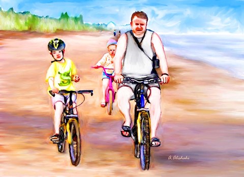 Framed Fun Day Print