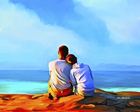 Framed Day With You Print