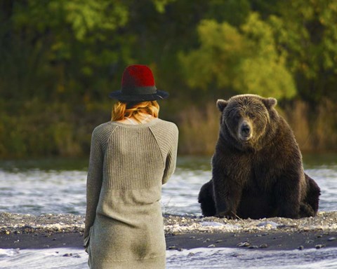 Framed Don&#39;t come close Print