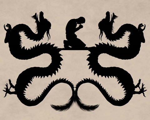 Framed Pray for Peace Print