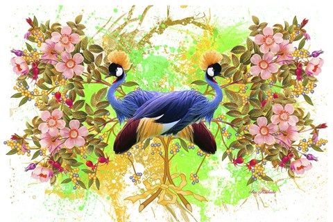 Framed Bird Collection 36 Print