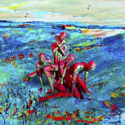 Framed People in Dream Print