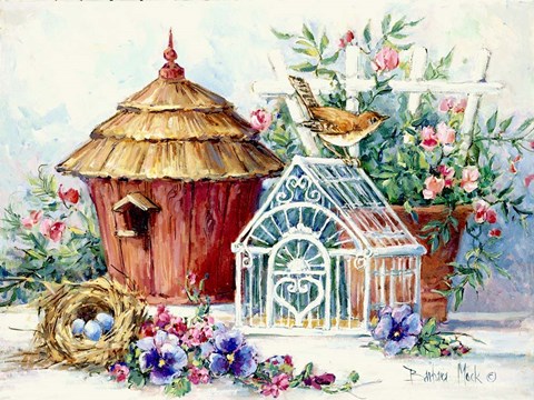 Framed Backyard Harmony Print