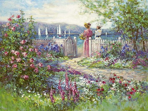 Framed Spring Reflection Print