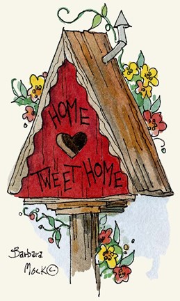 Framed Home Tweet Home Print