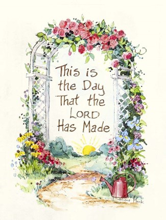 Framed Lord&#39;s Day Print