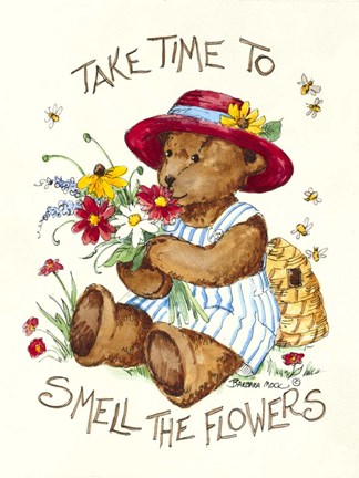 Framed Take Time Print