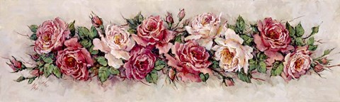 Framed Rose Panel Print