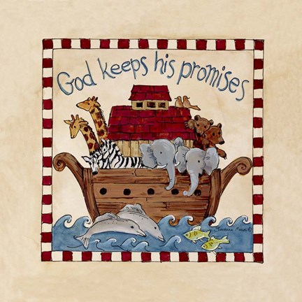Framed God Keeps his Promises Print