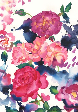 Framed Rose Is Just A Rose Print