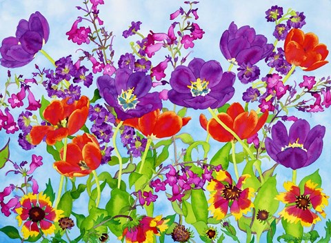 Framed Spring Showers Print