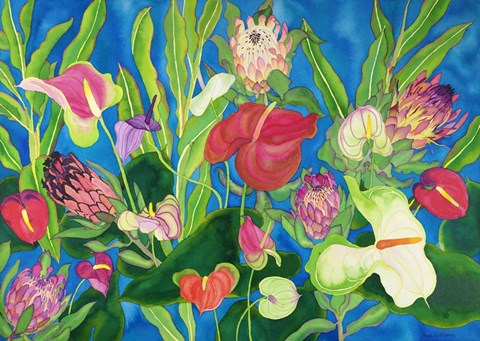 Framed Heavenly Love Print