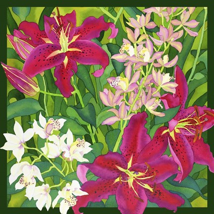 Framed Lilly Love Print