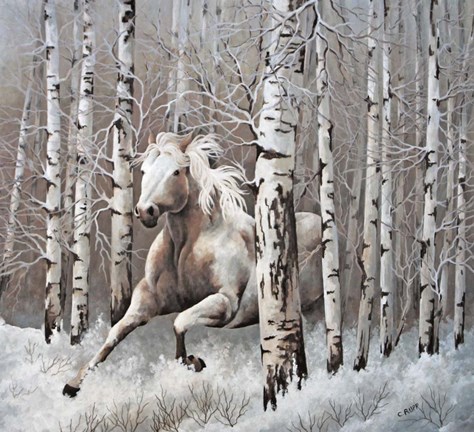 Framed Subtle Tones of Nature Print