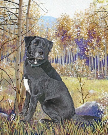 Framed Waiting Print