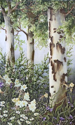 Framed August Color Print