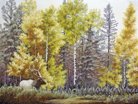 Framed Autumn Begins Print