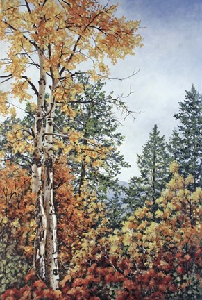 Framed Autumn Splendor Print