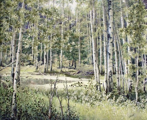 Framed Late Summer Print