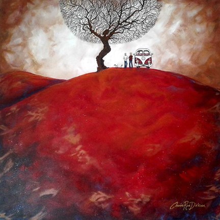 Framed Volkswagen Days Print