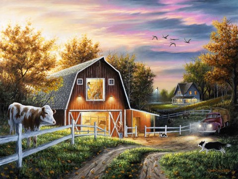 Framed Good Life Print