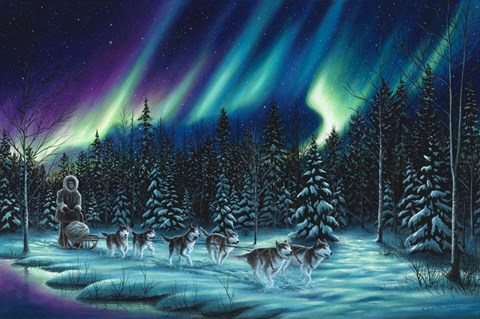 Framed Perfect Ride Print