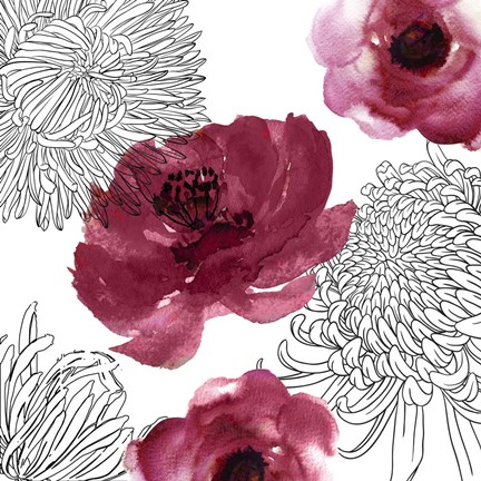 Framed Cinnabar I Print