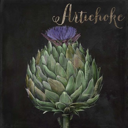 Framed Medley Artichoke Print