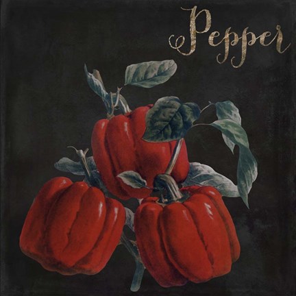 Framed Medley Pepper Print