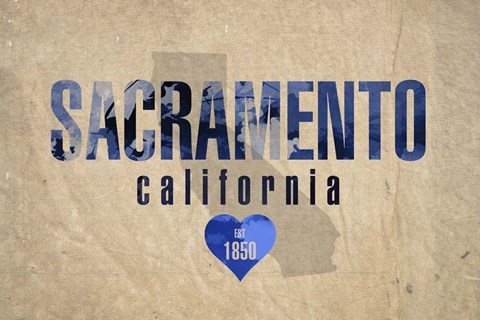 Framed Sacramento Print