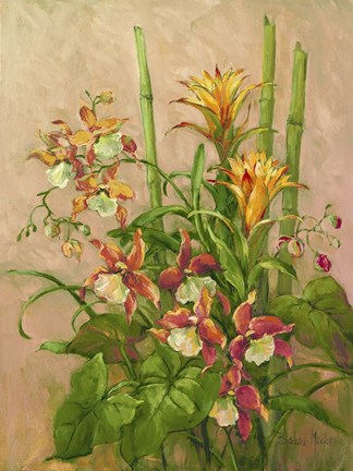 Framed Exotics Collection I Print