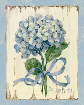 Framed Blue II Print