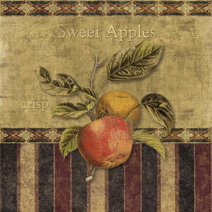 Framed Fresh Fruit IV Print