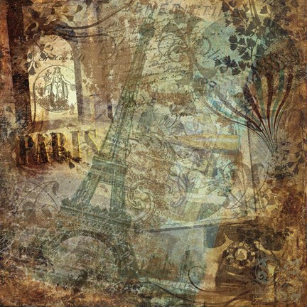 Framed Destination Paris Print