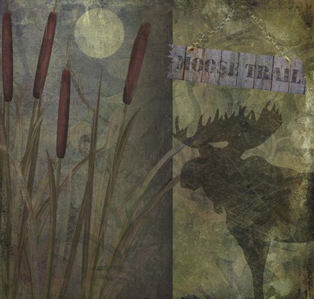 Framed Wilderness Crossing II Print