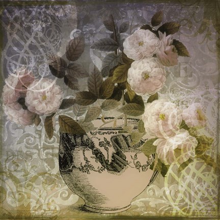 Framed Tea and Roses IV Print