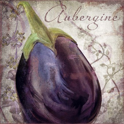 Framed Legumes Francais I Print