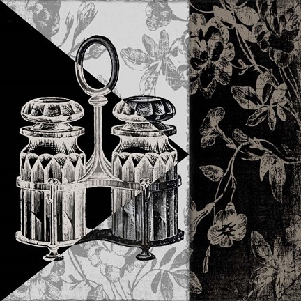 Framed Dinner Conversation IV Print