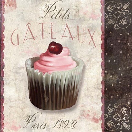 Framed Patisserie II Print