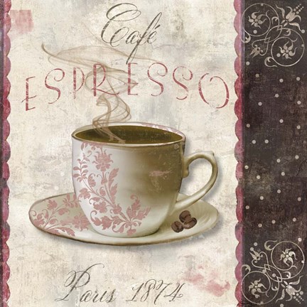 Framed Patisserie IV Print