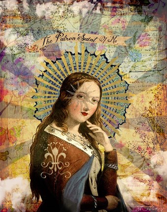Framed Patron Saint of Me Print