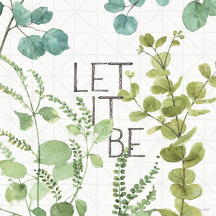 Framed Mixed Greens LXVI Print