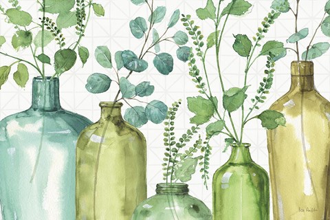 Framed Mixed Greens L Print