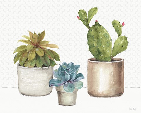 Framed Mixed Greens XLVI Print