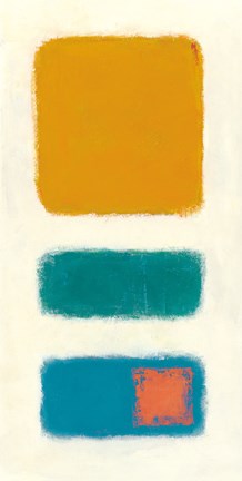 Framed Isole Panel II Print