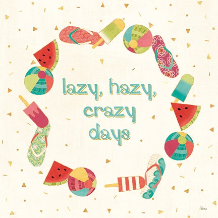 Framed Fun in the Sun V Print