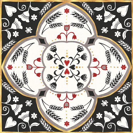 Framed Otomi Farm XII Print